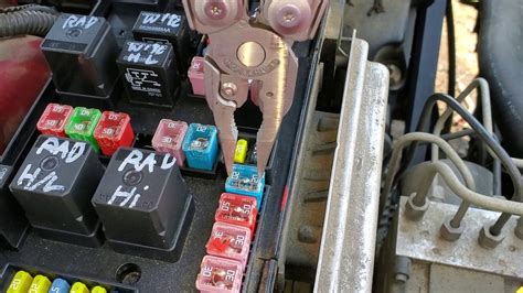 The 1996 Dodge Ram 1500 has a fuel pump relay located . . Dodge ram starter relay problems